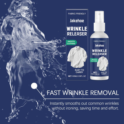 Clothing Wrinkle Removal Spray No Ironing Multi-Fabric